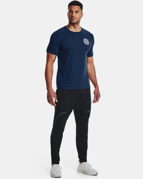 Men's UA Freedom Tactical Graphic T-Shirt, Blue, pdpMainDesktop image number 2